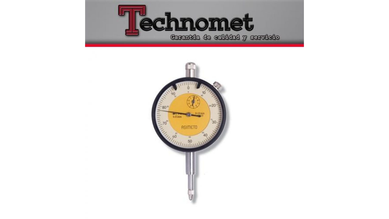 Relojes Comparadores Serie Decimal 0,1 mm.