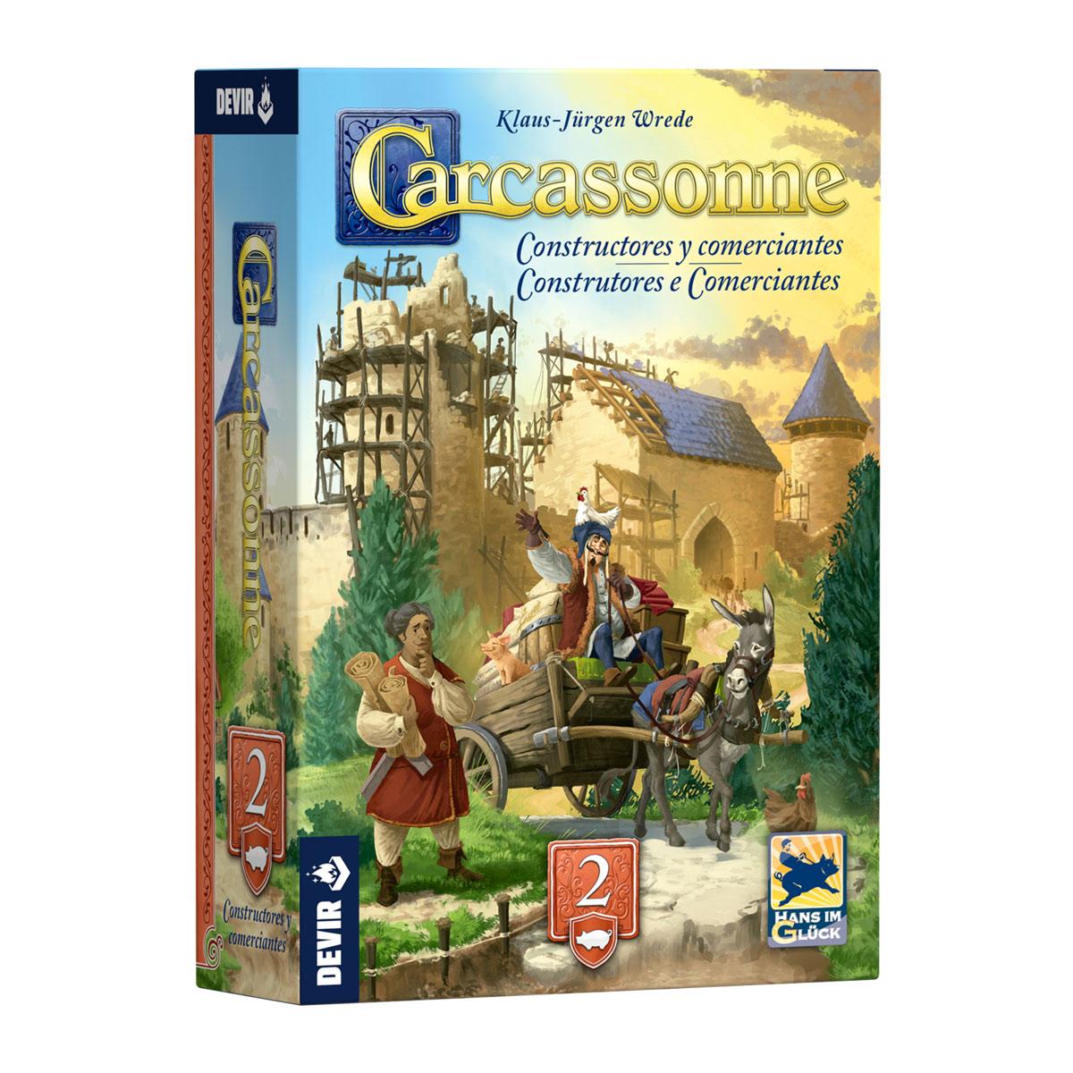 Carcassonne: Constructores y Comerciantes
