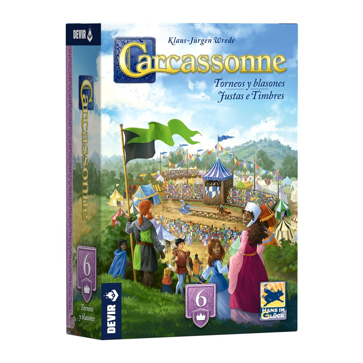 Carcassonne: Torneos y Blasones