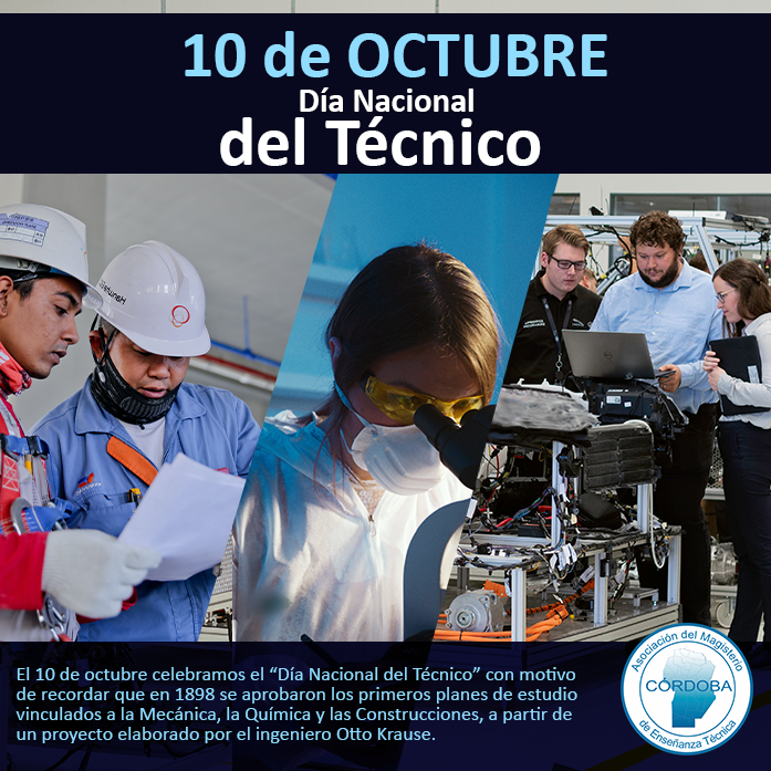 10 de Octubre  Día Nacional del Técnico y la Técnica