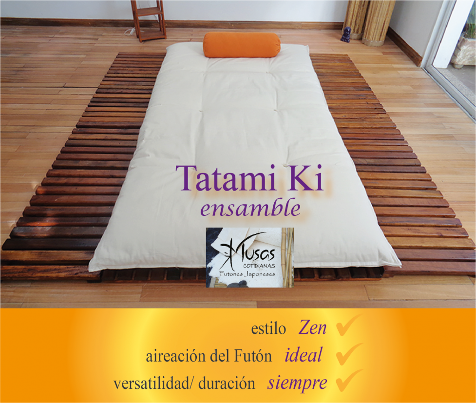 Tatami: la cama japonesa tradicional para tu futón. 100% natural